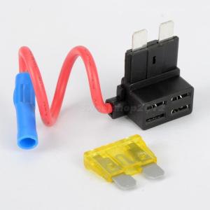 Buy cheap 10 AMP ADD-A-CIRCUIT BLADE STYLE ATM LOW PROFILE MINI FUSE HOLDER product