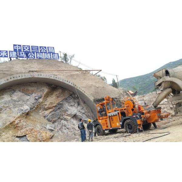 25m3/H CNBM 15m Shotcrete Robot Underground Concrete Sprayer