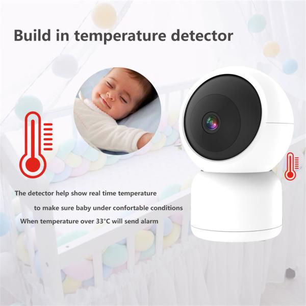 Smart PT Baby Monitor Camera with Cry Detection