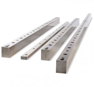 Buy cheap Square Metal Silver Shear Blades Hardness HRC58 - 62 product