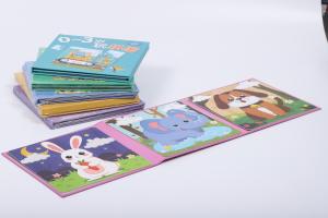 Interactive Educational Jigsaw Puzzle For Family Activity Magnetic Cardboard