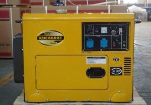 China Customized 6kva Silent Residential Diesel Standby Generator Low Fuel Consumption on sale