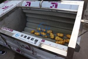 Buy cheap Automatic Food Processing Machines 304 SUS Potatoes Peeling Machine product