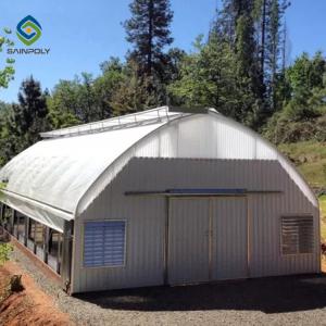 Buy cheap PE 5M Automated Blackout Greenhouse With LED Light Growing System product