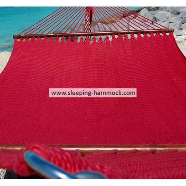Big Sturdy 2 Person Sleeping Hammock , Beach Swing Caribbean Style Hammock With Stand