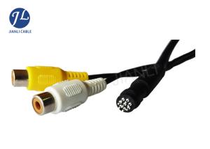 China Waterproof BNC RCA Cable DC Power Adapter Harness For CCTV Security Camera on sale