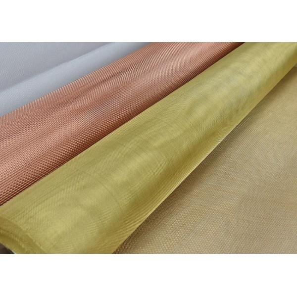 ISO9001 Architectural Bronze Woven Wire Mesh