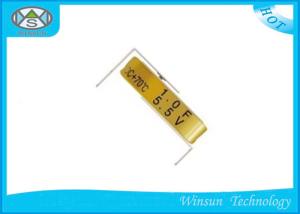Environment Friendly 0.1 Farad Capacitor Button H Type For Energy Storage