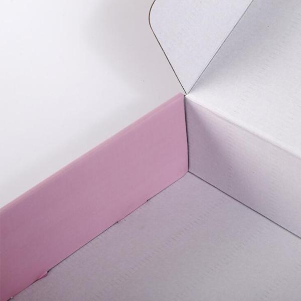 E Flute Corrugated Mailing Boxes 66% Recycled Material For Clothes