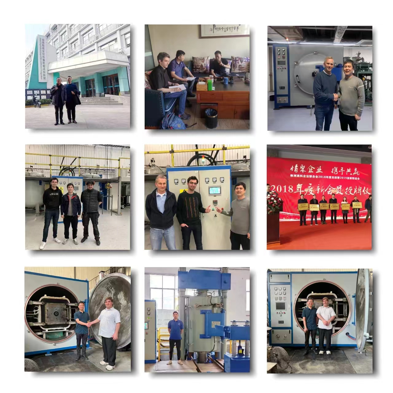 Horizontal SiO2 Sintering Furnace for Metallurgical Powder Ceramics Silicon Carbide Boron