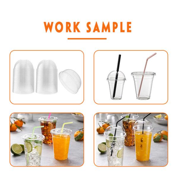 High Efficiency Plastic Thermoforming Machine Disposable Cup Lid