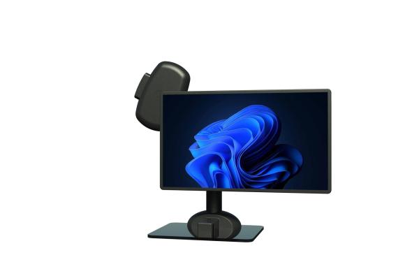 Quality Personal Monitor Bracket Stand Black Automatic Lifting And Rotation for sale