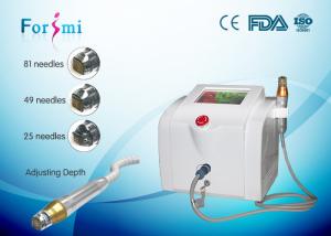 China RF microneedle / micro needle skin tightening machine / acne scar removal rf needle on sale