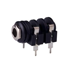 Buy cheap Panel Mounted Small Electrical Connectors 6 Pin Female Socket Stereo Headphone Jack product