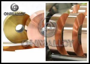 China 99.90 % Soft Commutators Pure Copper Strip Bright Surface Climate - Hardiness on sale