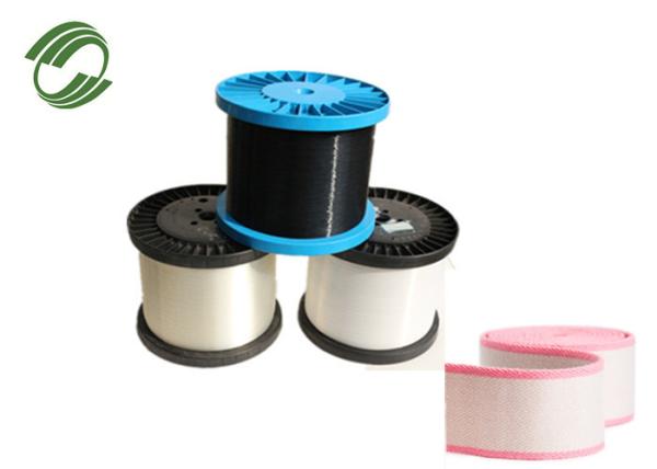 Quality Polyester Webbing Invisible Monofilament Wear Resistant 10-25% Elongation for sale