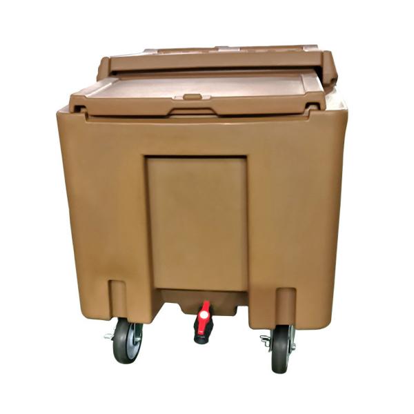 Quality Mobile 110L Insulated Ice Caddy Bin For Ice Storage Durable for sale