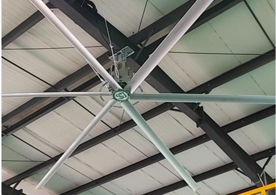 Quality Geared Motor Industrial Large Ceiling Fan Suitable For Logistics Transfer Yards for sale