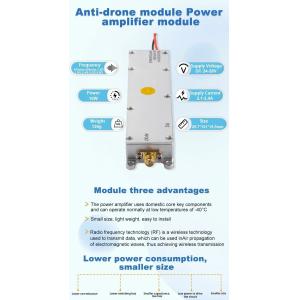 433 800 900 1.2g 1.4G 1.5g 2.4G 5.2g 5.8g 10W GaN Module for Anti Drone System