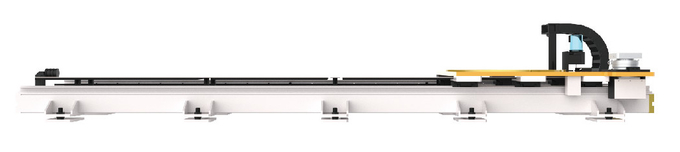 The guide rail cooperate with ABB robot for ensuring robot accuracy and versatility 4