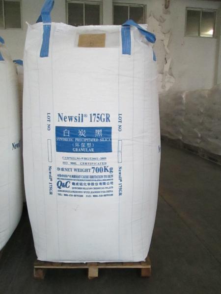 Quality Flexible  Type B PP Pellets Big Bag FIBC bags with 4 loops for Carbon white / Silica for sale
