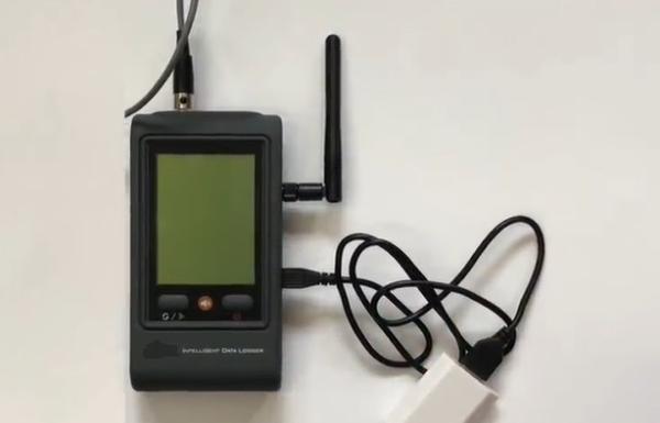 Remote Electronic Tag OEM ODM / Temperature Humidity Data Logger With Message
