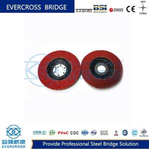 180*22mm Good Grinding Performance Abrasive Flap Disk For Surface Polishing