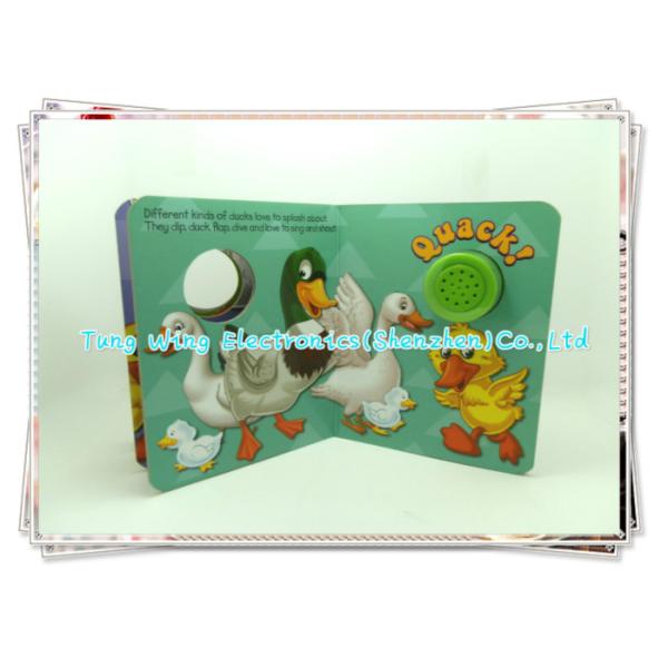 Indoor Educational Toy Round Sound Module Pantone Color For Baby Sounds Book