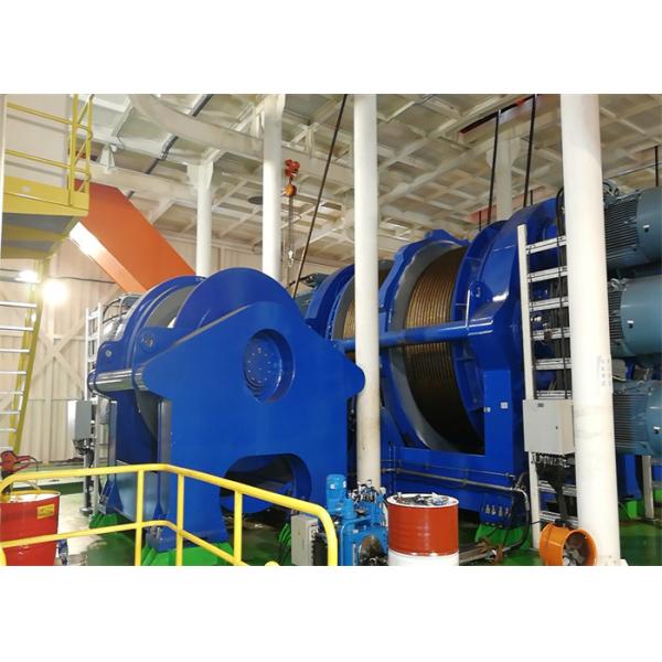 Heavy Duty 2200t Electric Lifting Winch Installation Vessel For Wind Power Generation