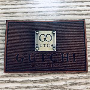 Buy cheap Eco Friendly custom leather patches Shiny Metal Logo For Cowboy Clothing product