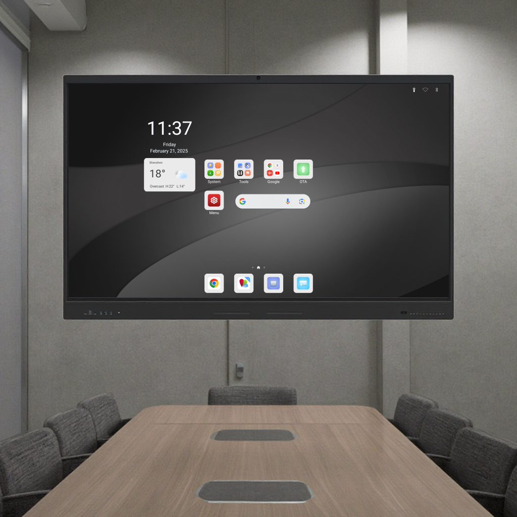 Factory Wholesale Touch Screen Interactive Flat Panel Display With Infrared Touch And Remote Upgrade Over Internet Network Interactive Whiteboard