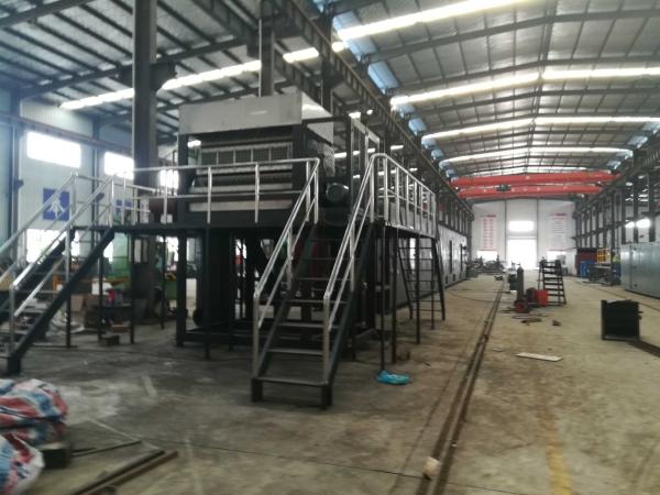 Quality Fully Automated Egg Carton Making Equipment Machine High Efficiency  Tray type for sale