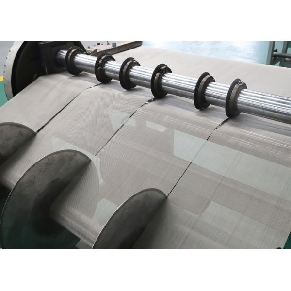 Erosion Resistant 10 Micron Stainless Steel Filter Mesh 20mm To 6100mm Width