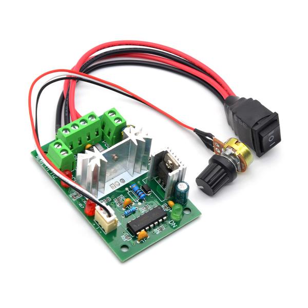 Quality ASLONG 6-30V 24v dc motor speed control Micro Motor Speed Control Board J809 74*47*28mm DC motor speed controller for sale