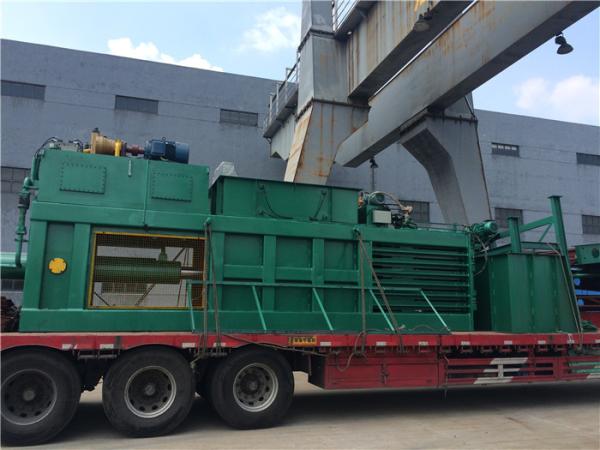 Quality Straw Cardboard Horizontal Baling Machine Semi Automatic Manual Belting for sale