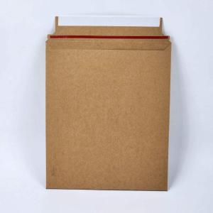 Self Seal Brown Cardboard Envelopes Custom Logo Cardboard Mailing Envelopes