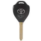 Quality toyota replacement auto keys no chip with high impact resistance for sale