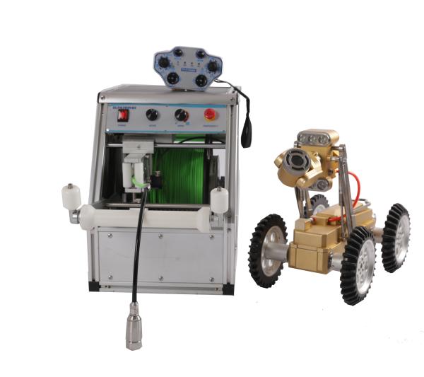 Quality Powerful Crawler Drive Pipe Crawler Robot With Windows Operation System for sale