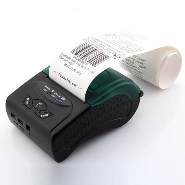 Quality 58mm Wireless Portable Printers Thermal Printer Bluetooth Mini For QR Code Receipt Printing for sale