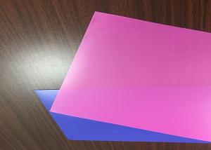 Rigid Translucent Plastic Sheet , Colored Plastic Sheets 0.06mm - 1.8mm Thickness