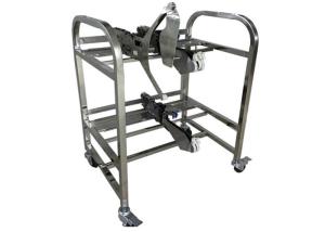 China Mechanical SMT Feeder Cart , Lightweight Samsung / Juki Feeder Trolley on sale