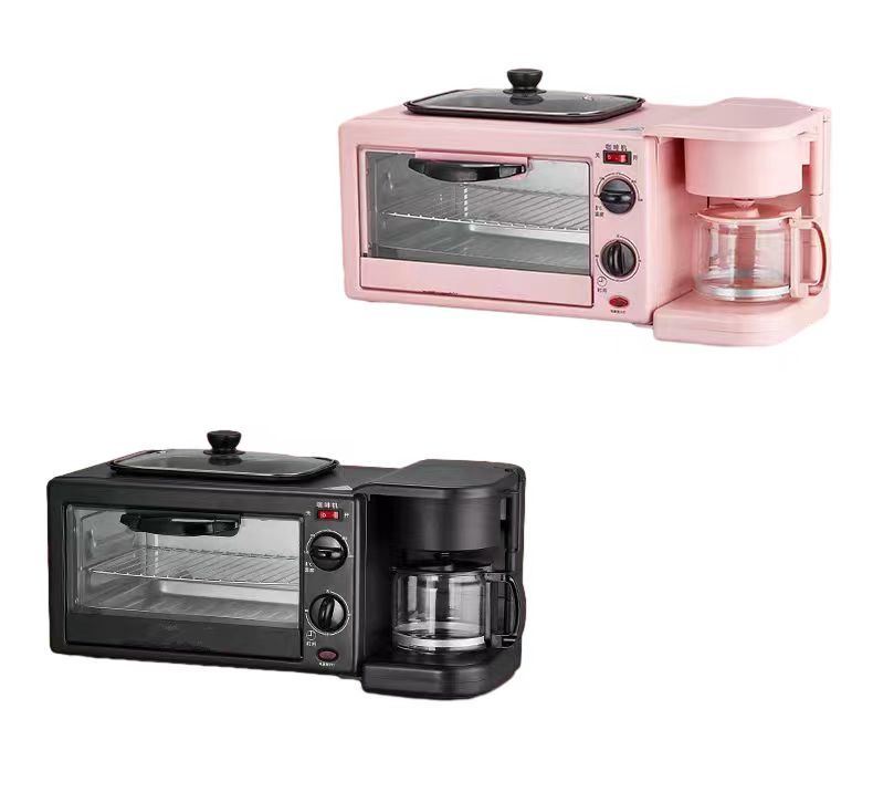 Multipurpose Oven/ Coffee / Frying Pan 3-in-1 Breakfast Maker Machine