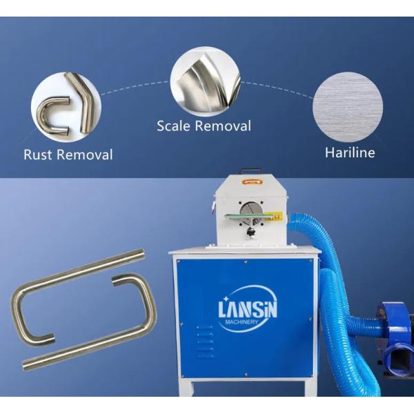 Release Bent Tube Polishing Machine 50mm / Pipe Bend Polishing Machine 380V