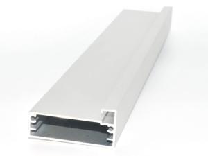 Buy cheap 6063 T5 Custom Silver Anodized Aluminium Kitchen Profile Furniture Profiles For Kitchen Cabinet/Door product