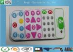 Control Keypad Flat Membrane Switch Keypad No Embossing With 0.20mm PET Overlay