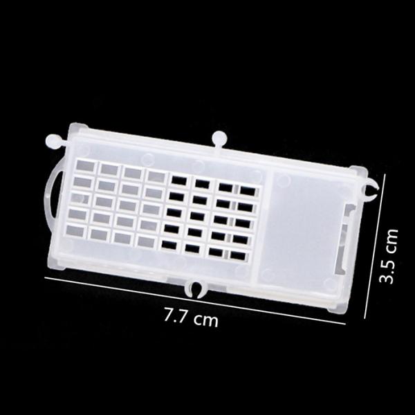 Plastic Apiary Equipments Cage Mailing Type For Queen Bee Harmless