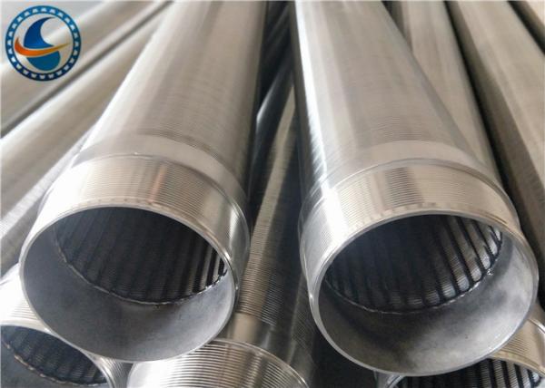 Quality High Strength Continuous Slot Screen For Large / Small Diameter Deep Wells for sale