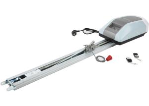 Rolling Code Sectional Motorised Garage Door Opener With Galvanized Steel Rail