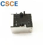 HR911105A 1*1 100-Base Magnetic RJ45 Jack With Shielded Tab Down Latch