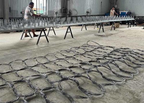 Quality Low Visibility Wire Net Anti Resistance Rust Stop Tank Movement for sale